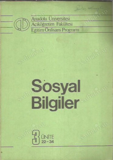 Sosyal Bilgiler Fasikül 3 (Ünite: 22-34)